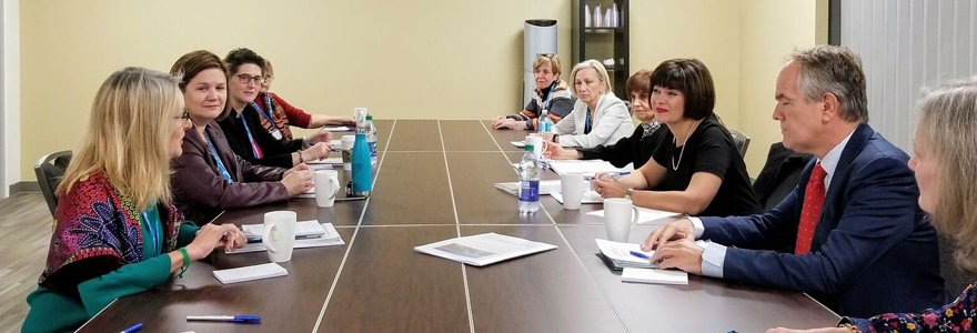 Roundtable discussion with the Honourable Ginette Petitpas Taylor, Minister of Health at the 8th Milestones of a Global Campaign for Violence Prevention Meeting.