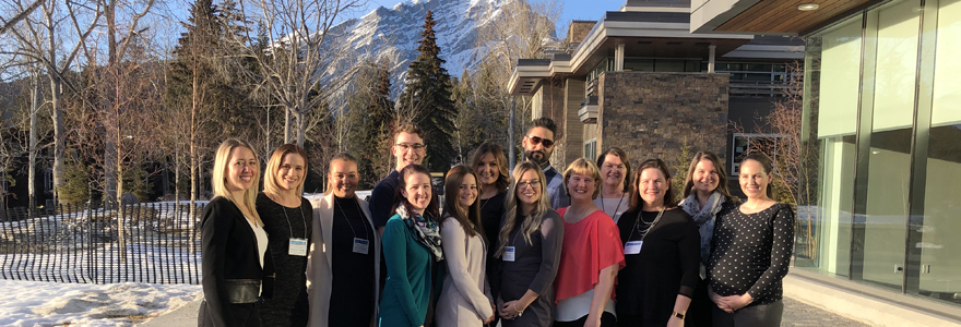 Back Row (L-R): Brad Daly, Caely Dunlop, Mike Cywink, Susan Rodger and Nicole Bullock; Front Row (L-R): Marie-Michelle Boulanger, Liz Thornley, Courtney Cadieux, Meghan Fournie, Melissa Read, Alexandra Smith, Susan Dale, Claire Crooks and Andrea Delaney; Absent: Alicia Lapointe and Amanda Kerry