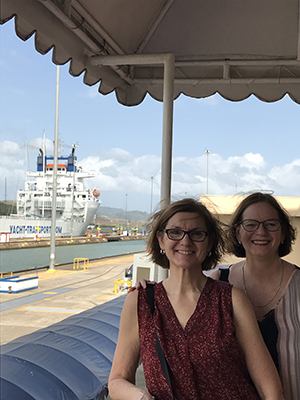 Toni and Sherry in Panama