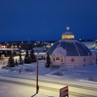 Darkness in Inuvik