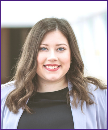 Headshot of master's student Emily Barry