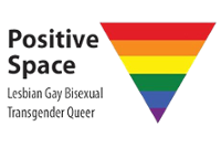 Positive Space LGBT2Q+ Logo