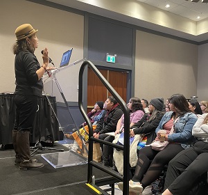 Sherry Letendre Presenting at the First Nations Education Conference